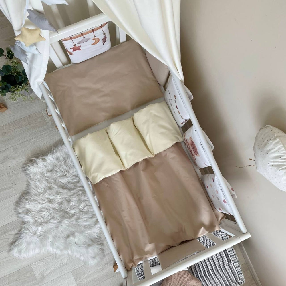 Dizajnový set do postieľky Mozaika – Medvedík