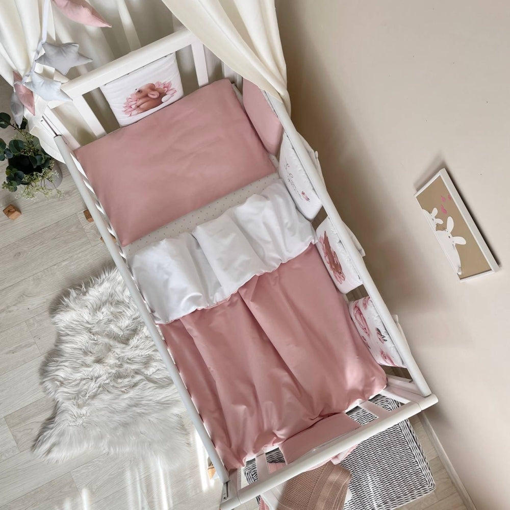 Dizajnový set do postieľky Mozaika – Pivonky