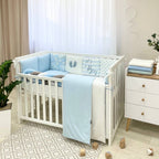 Set do postieľky Art Design – Geometria modrá