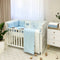 Set do postieľky Art Design – Geometria modrá