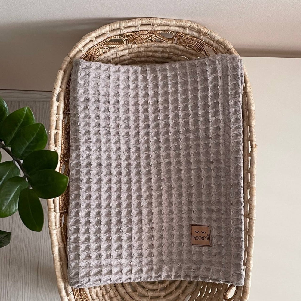 Vaflová deka pre bábätko Grécka moka