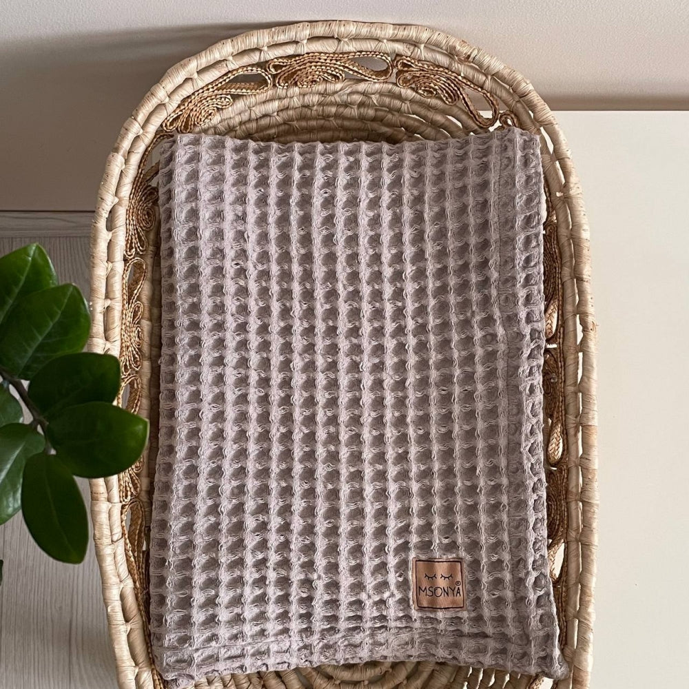 Vaflová deka pre bábätko Grécka moka