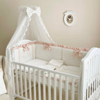 Sada do postieľky pre bábätko Belissimo – broskyňová
