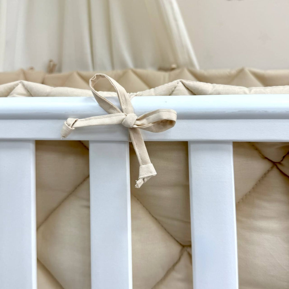 Výbava do postieľky Baby Mix – Teddy béžová