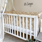 Výbava do postieľky Baby Mix – Teddy béžová
