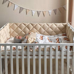 Výbava do postieľky Baby Mix – Teddy béžová
