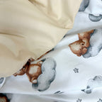 Výbava do postieľky Baby Mix – Teddy béžová