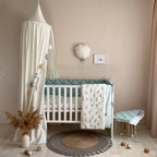 Výbava do postieľky Baby Mix – Pierko mätové