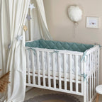 Výbava do postieľky Baby Mix – Pierko mätové