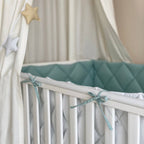 Výbava do postieľky Baby Mix – Pierko mätové