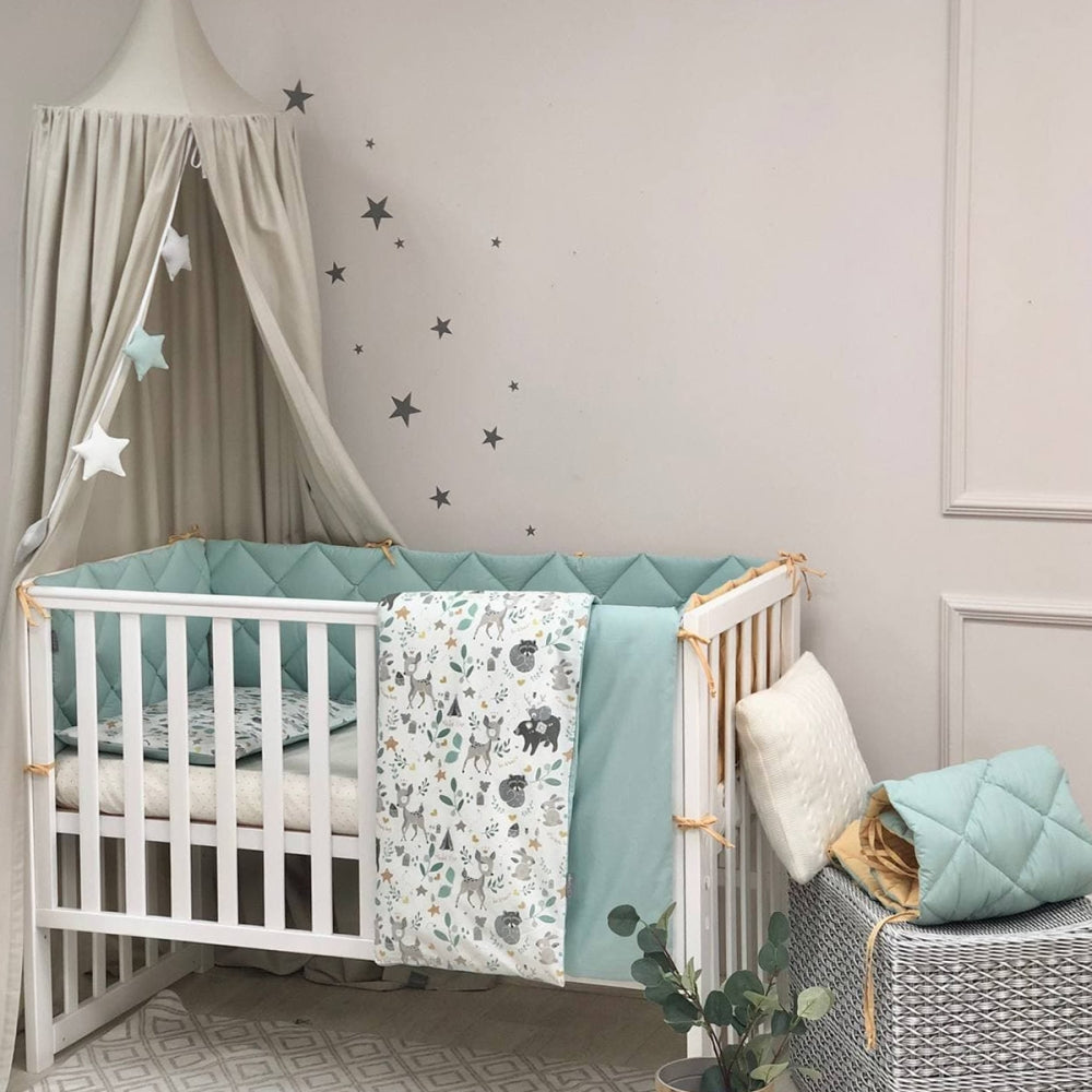 Výbava do postieľky Baby Mix – Bamby s priateľmi