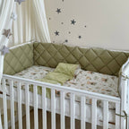 Výbava do postieľky Baby Mix – Medvedík boy mätová