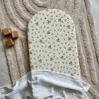 Mušelínová plachta do kočíka 45 × 80 cm – kríkové ruže