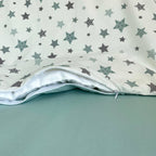 Detská posteľná súprava do postieľky Baby Dream Stars – mätová