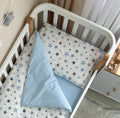 Detská posteľná súprava do postieľky Baby Dream Stars – modrá
