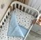 Detská posteľná súprava do postieľky Baby Dream Stars – modrá