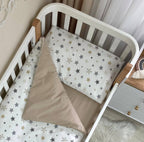 Detská posteľná súprava do postieľky Baby Dream Stars – béžová
