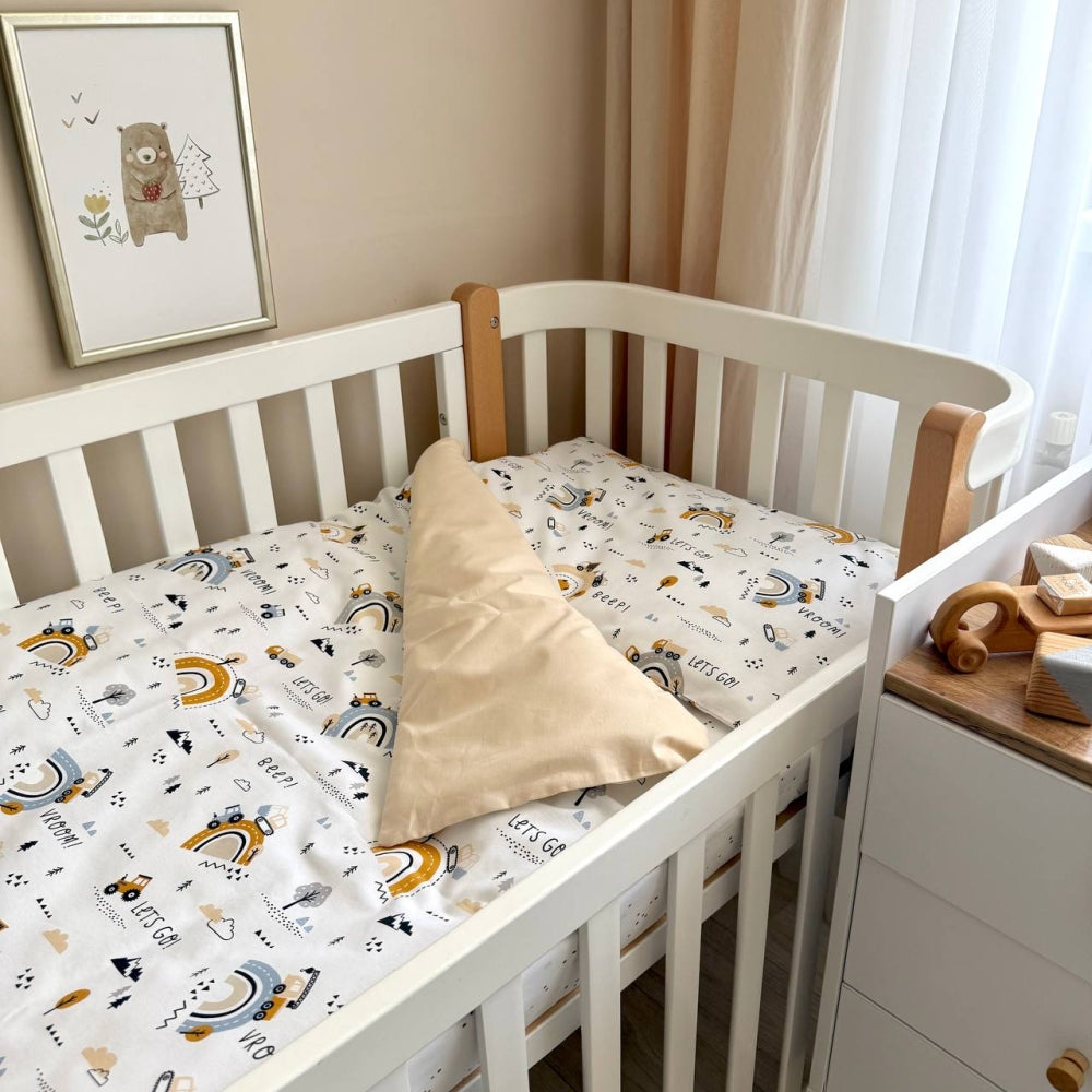 Detská posteľná súprava do postieľky Baby Dream – Let’s Go