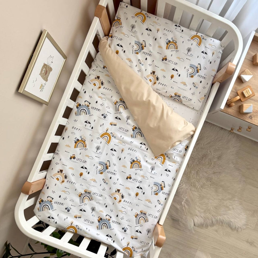 Detská posteľná súprava do postieľky Baby Dream – Let’s Go