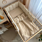 Ľanová súprava obliečok ľan, béžová