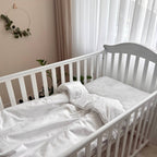 Náhradná saténová posteľná súprava Baby Dear – béžová