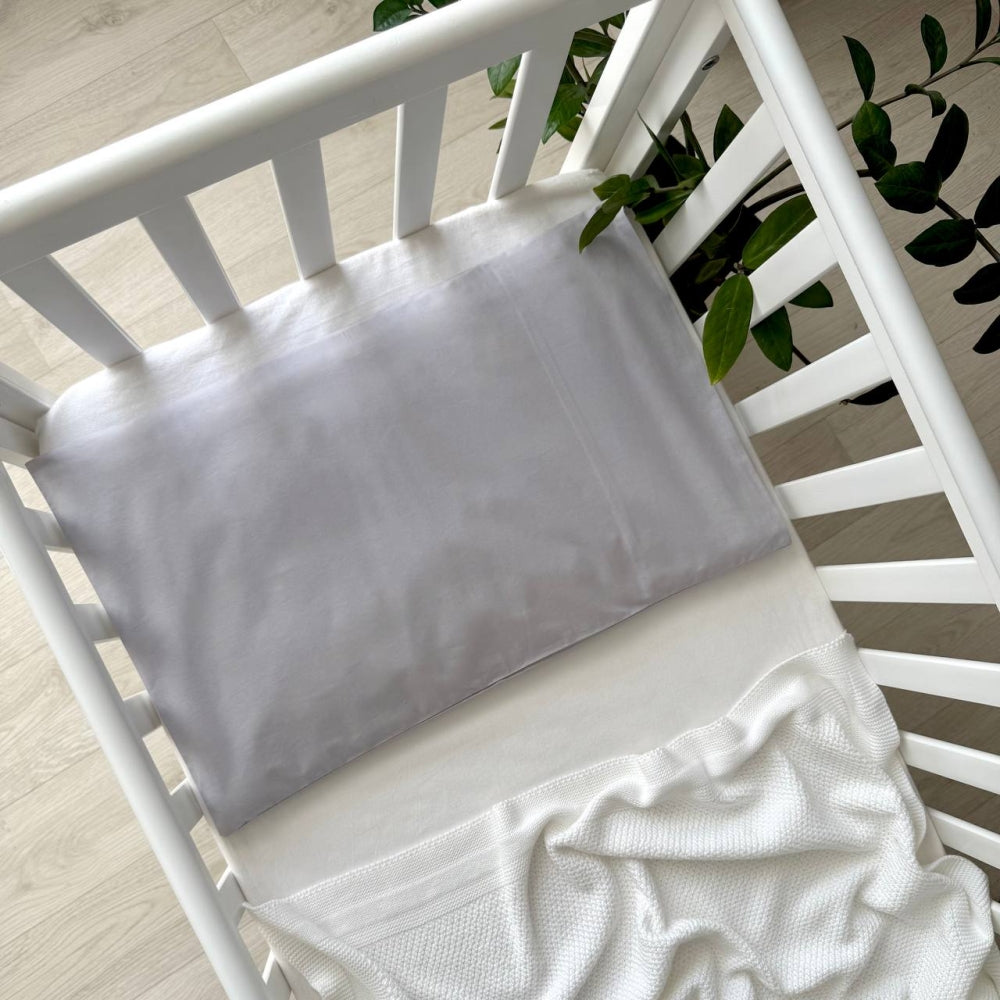 Obliečka na vankúš 40 × 60 cm sivá