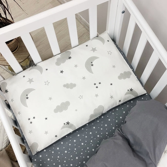 Obliečka na vankúš 40 × 60 cm Sivé obláčiky