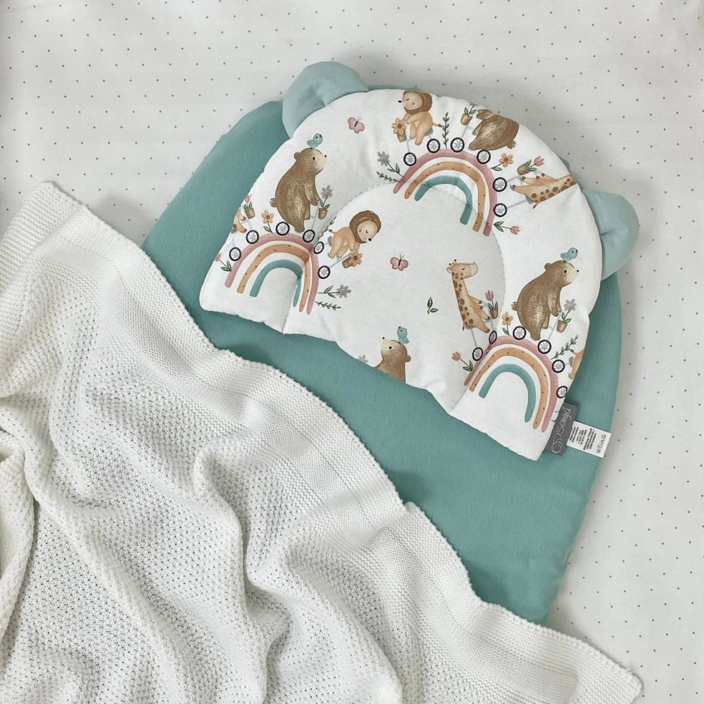 Nepremokavá plachta do kočíka mätová