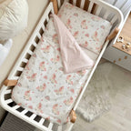 Bavlnená posteľná súprava do postieľky Baby Mix – Jednorožce