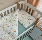 Bavlnená posteľná súprava do postieľky Baby Mix – Les
