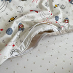 Bavlnená posteľná súprava do postieľky Baby Mix – Rakety