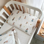Bavlnená posteľná súprava do postieľky Baby Mix – Dvoranské chlpáčiky