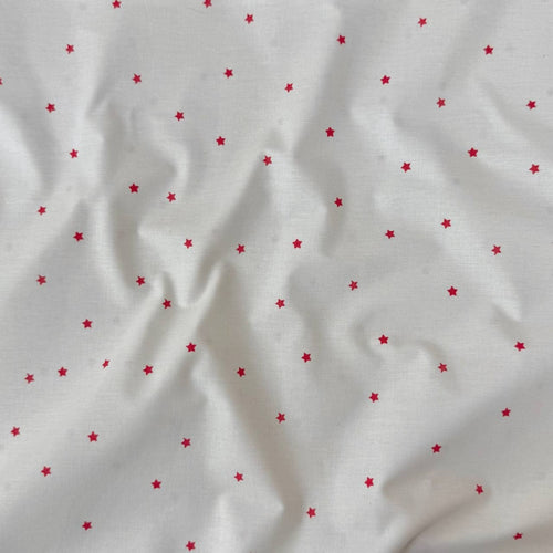 Bavlnená plienka 80 × 100 cm – Červené hviezdičky