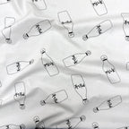 Bavlnená plienka 80 × 100 cm – Mlieko