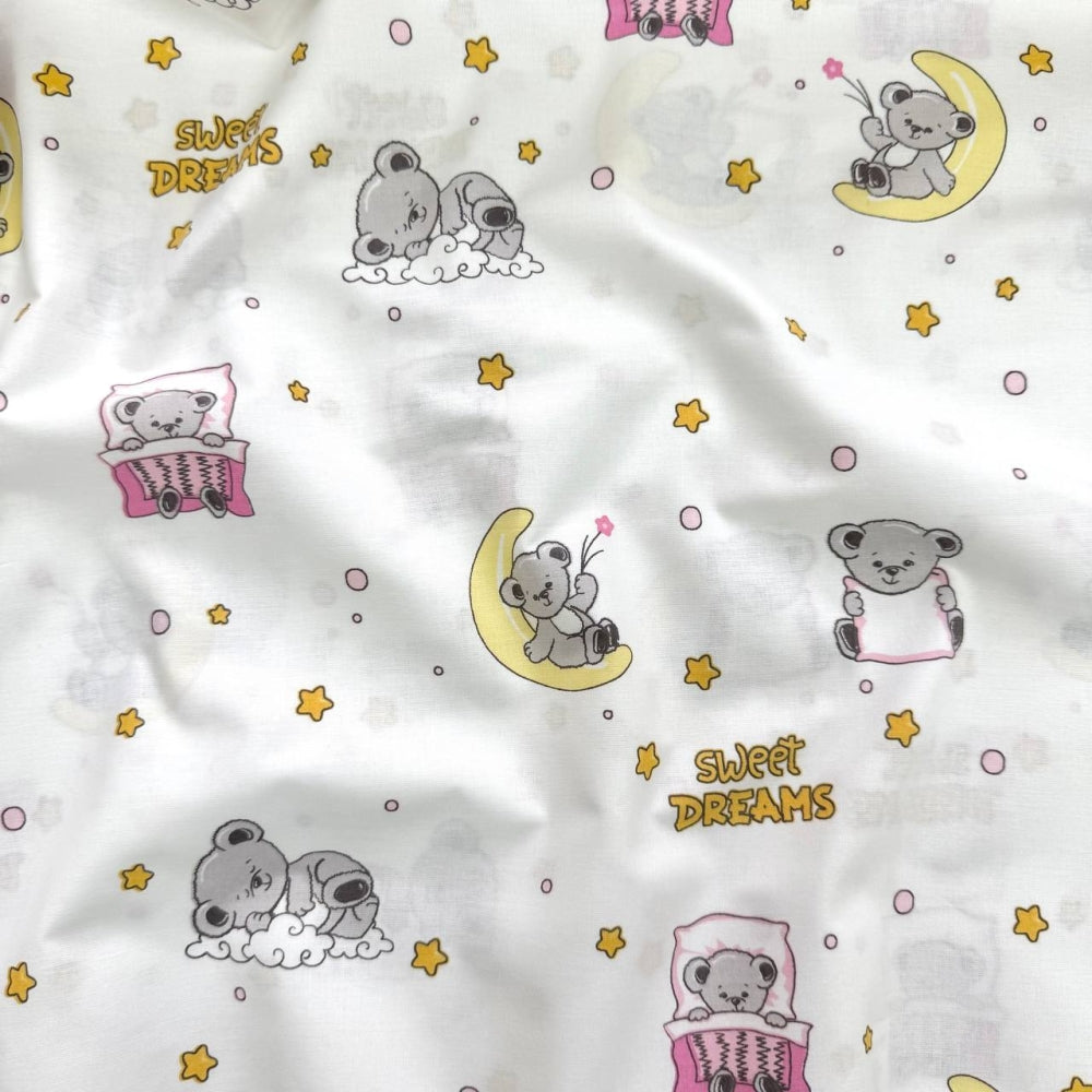 Bavlnená látková plienka Sweet Dream pre bábätko – ružová