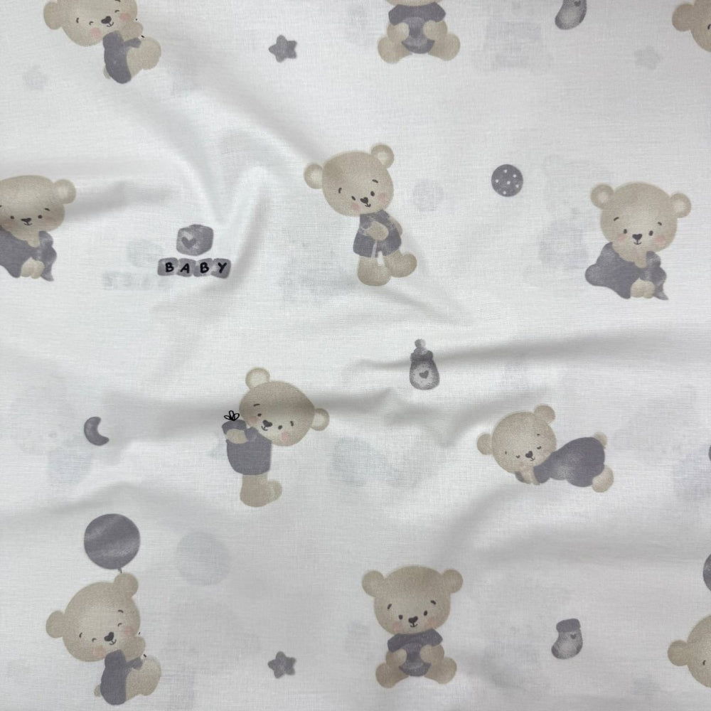 Bavlnená látková plienka medvedíky baby