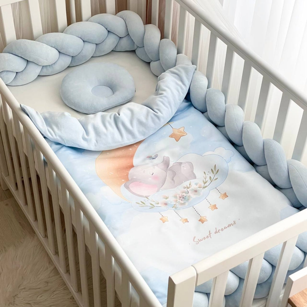 Výbavička do postieľky Sweet Dream – sloník