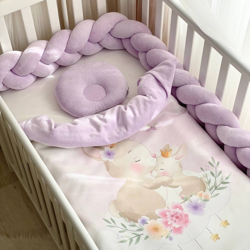 Výbavička do postieľky Sweet Dream – zajačik s mamou