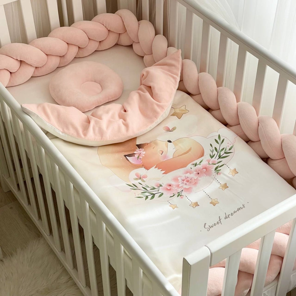 Výbavička do postieľky Sweet Dream – líška