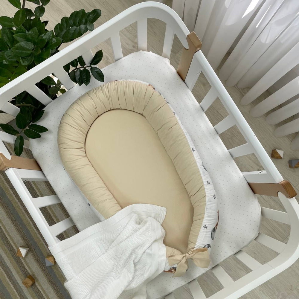 Hniezdo pre bábätko Baby Design – Teddy béžové