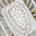 Hniezdo pre bábätko Baby Design – pierko púdrové