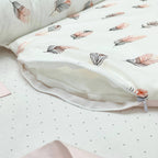 Hniezdo pre bábätko Baby Design – pierko púdrové
