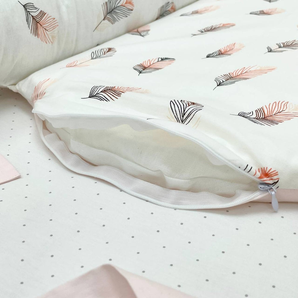 Hniezdo pre bábätko Baby Design – pierko púdrové