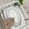 Hniezdo pre bábätko Baby Design – Stars sivo-béžové