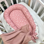 Hniezdo pre bábätko Baby Design – Baby sivo-púdrové
