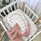 Hniezdo pre bábätko Baby Design – Baby sivo-púdrové
