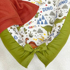 Hniezdo pre bábätko Baby Design – Dino olivové