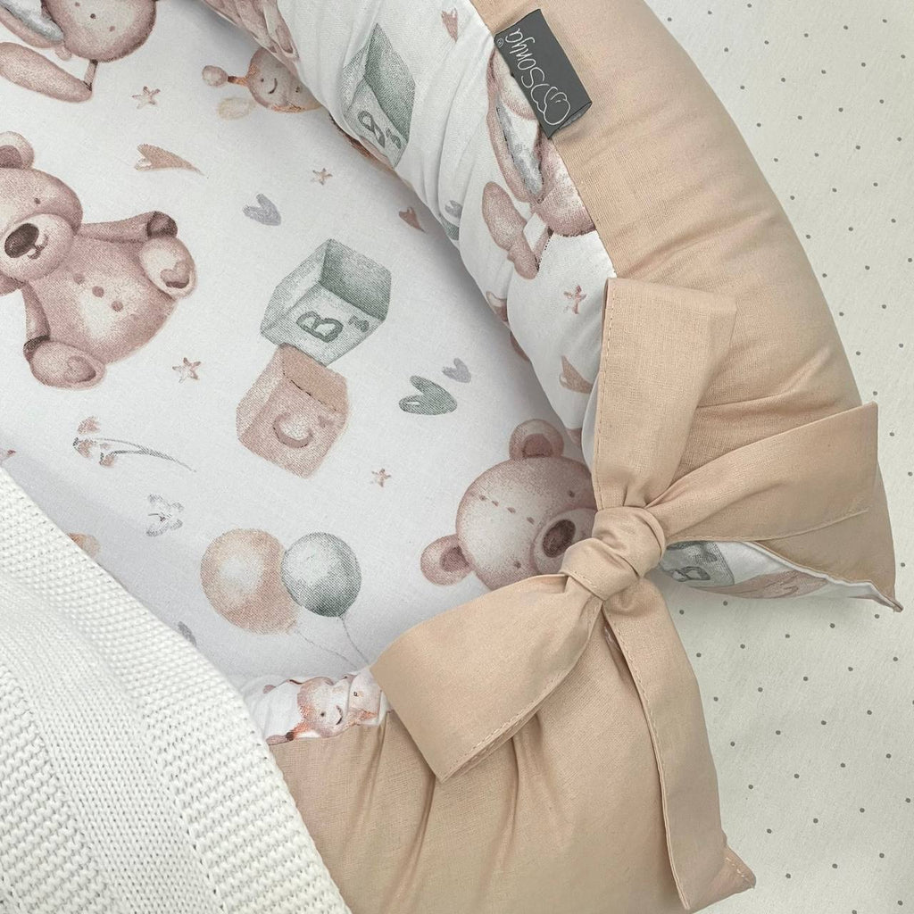 Hniezdo pre bábätko Baby Design – mäkké hračky