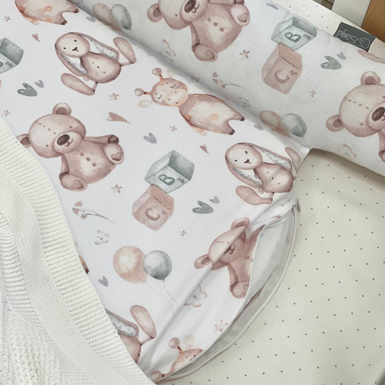 Hniezdo pre bábätko Baby Design – mäkké hračky
