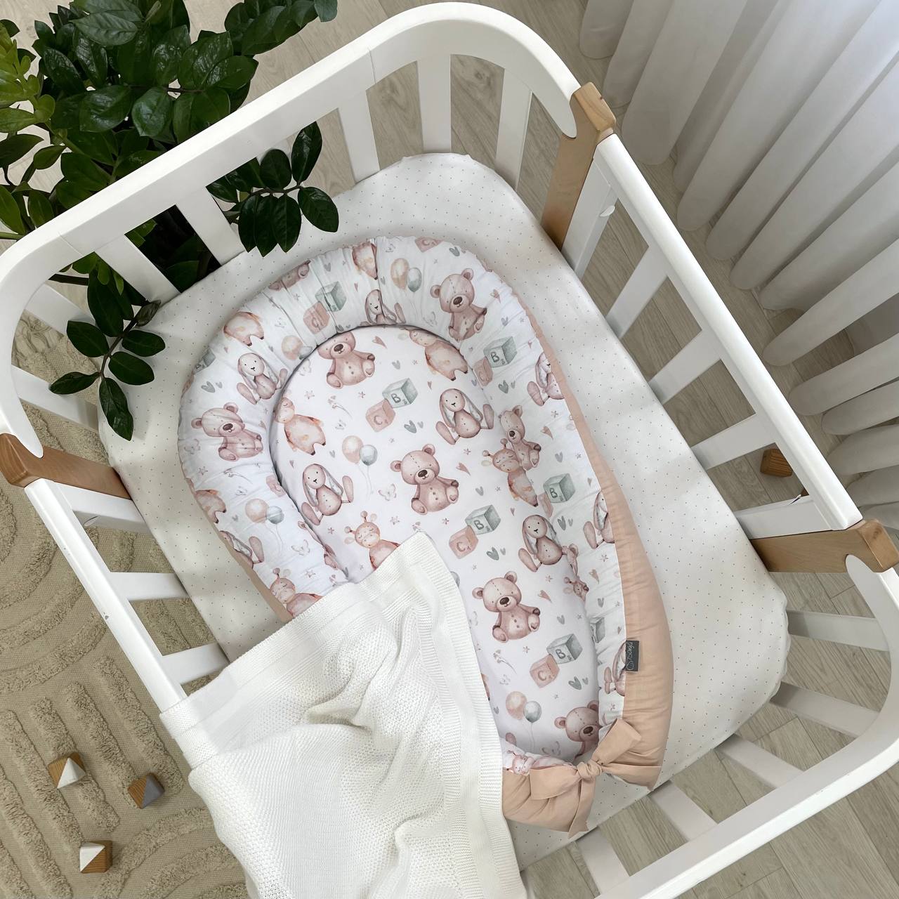 Hniezdo pre bábätko Baby Design – mäkké hračky